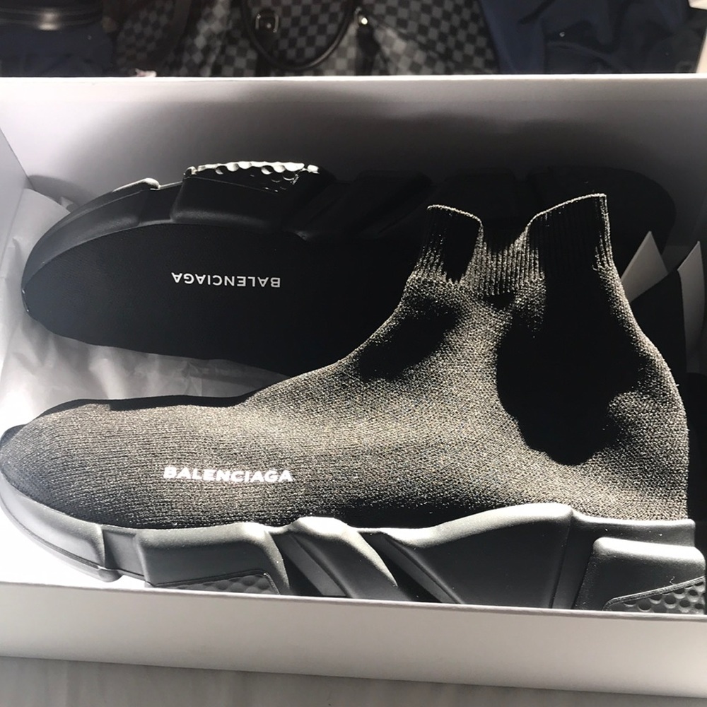 Men’s Balenciaga knit runners US 13/FR 46